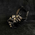 Load image into Gallery viewer, 'Aztec'' Basket Muzzle Black