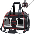 Load image into Gallery viewer, Bone Cruiser Pet Carrier with Removable Wheels and Telescopic Handle