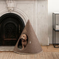 Load image into Gallery viewer, Nooee Pet Cave Buddy (L) – Cream/Brown