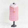 Load image into Gallery viewer, Chantel Tweed Dog Coat Faux Fur Handmade Handmade in the USA Coats - Designer Dog Harness from Southlake Paws