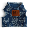 Load image into Gallery viewer, Printed Butterfly Denim Harness