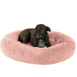 Calming Dog Bed for Large, Medium and Small Pets Pink