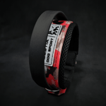 BESTIA DOG SPORT HANDLE COLLAR RED CAMO