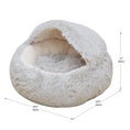 Load image into Gallery viewer, Igloo Enclosed Cat Cave Bed for Indoor Cats