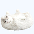 Load image into Gallery viewer, Rose Crown Cozy Luxury Plush Cat Bed for Indoor Cats