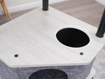 Grayson Industrial Style Large Modern Cat Tower