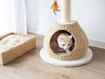Walk Up Handwoven Eco-Friendly Small Cat Tower