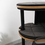 Starbz Industrial Style Modern Medium 4 Level Cat Tower