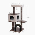 Load image into Gallery viewer, Elevate 2 Modern Cat Tree and Scratcher for Indoor Cats