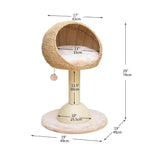 Lookout Natural Handwoven Cat Tree