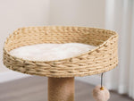 Cozy V2 Natural Handwoven Eco-Friendly Cat Tree