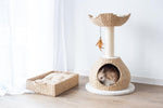 Walk Up Handwoven Eco-Friendly Small Cat Tower