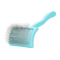 Load image into Gallery viewer, Medium Home Care Big G Teal Slicker Brush by Chris Christensen professional dog grooming tool Southlake Paws