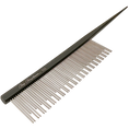 Load image into Gallery viewer, 7" Parting Comb Dual Tooth Black by Chris Christensen
