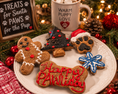 Load image into Gallery viewer, Christmas Dog Peanut Butter Cookies