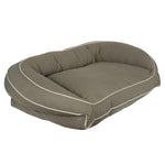 Classic Canvas Bolster Dog Bed
