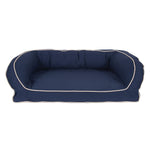 Classic Canvas Bolster Dog Bed