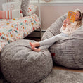 Load image into Gallery viewer, Pouf Footstool - Faux Fur