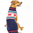 Load image into Gallery viewer, Crabby Wool Dog Sweater