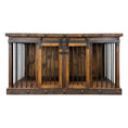Load image into Gallery viewer, Oasis Medium Dog Rustic Wood Kennel