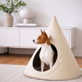 Load image into Gallery viewer, Nooee Pet Cave Buddy (L) – Cream/Brown