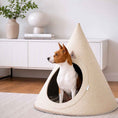 Load image into Gallery viewer, Nooee Pet Cave Buddy (L) – Cream/Brown