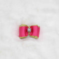 Load image into Gallery viewer, Hello Doggie Crystal Bow Crystal Bows & Barrettes