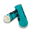 Load image into Gallery viewer, Teal Brushing Boots