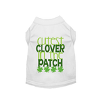 Cutest Clover St. Patrick's Day Dog Tee/Dress