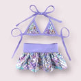 Load image into Gallery viewer, Bark Fifth Ave. Mermaid- Dog Bikini Set