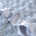 Load image into Gallery viewer, Baby Ruffle Dog Blanket (Silver)