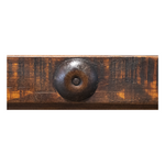 Oasis Large Dog Wood Kennel Dark Wax