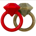Load image into Gallery viewer, Diamond Ring Nylon Teething Ring for Puppies | Durable & USA Made