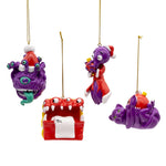 Kurt Adler Dungeons and Dragons® Merry Monsters Ornament Set, 4-Piece Set