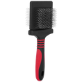 Load image into Gallery viewer, Dematting Extra Firm Red Slicker Brush by Dog Fashion Spa professional dog grooming tool Southlake Paws