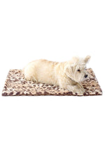 Blanket, Crushed Brown Leopard