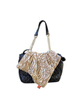 Load image into Gallery viewer, Carrier Square Blanket, Zebra Cappuccino