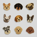 Load image into Gallery viewer, Nooee Pet Dog & Cat Face Patch – Decorative Self-Adhesive Patch (Choose Your Breed)