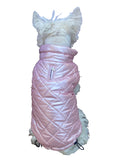 Load image into Gallery viewer, Coco Puffer Diamond Quilted Coat, Pearl PInk