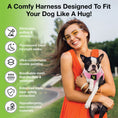 Load image into Gallery viewer, EcoBark Step In Dog Harness - XXXS to Small Breeds- Reflective Soft Mesh Harness for Teacup, Small Dogs and Puppies / Baby Pink