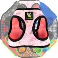 Load image into Gallery viewer, EcoBark Step In Dog Harness - XXXS to Small Breeds- Reflective Soft Mesh Harness for Teacup, Small Dogs and Puppies / French Floral