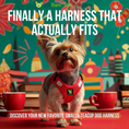 Load image into Gallery viewer, EcoBark Step In Dog Harness - XXXS to Small Breeds- Reflective Soft Mesh Harness for Teacup, Small Dogs and Puppies / Red