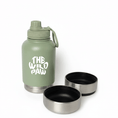 Load image into Gallery viewer, WildSip 3-in-1 Dog Water Bottle