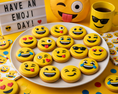 Load image into Gallery viewer, Emoji Peanut Butter Organic Dog Cookies