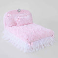 Load image into Gallery viewer, Hello Doggie Enchanted Nights Dog Satin Crystal Handmade Bed