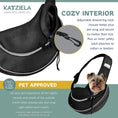 Load image into Gallery viewer, Expandable Sling Bag - Front Shoulder Pet Carrier for Small Dog, Cat and Puppy