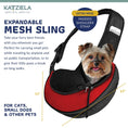 Load image into Gallery viewer, Expandable Sling Bag - Front Shoulder Pet Carrier for Small Dog, Cat and Puppy
