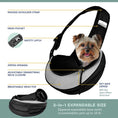 Load image into Gallery viewer, Expandable Sling Bag - Front Shoulder Pet Carrier for Small Dog, Cat and Puppy