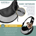 Load image into Gallery viewer, Expandable Sling Bag - Front Shoulder Pet Carrier for Small Dog, Cat and Puppy