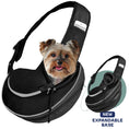 Load image into Gallery viewer, Expandable Sling Bag - Front Shoulder Pet Carrier for Small Dog, Cat and Puppy
